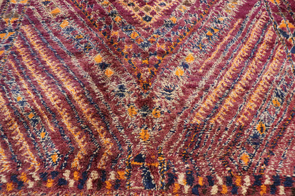 7 x 10 Vintage Beni MGuild Moroccan Rug 21324