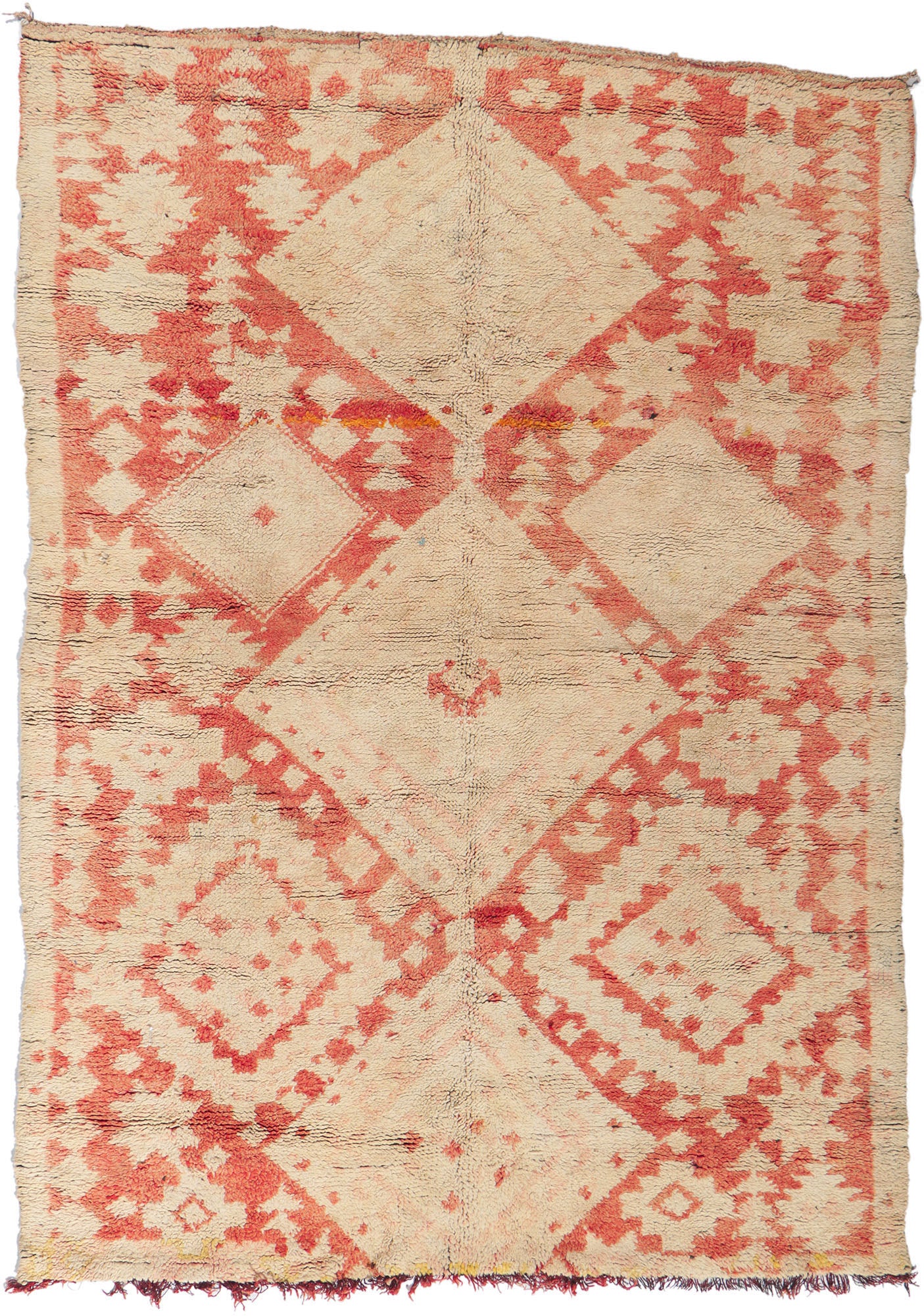 5 x 8 Vintage Moroccan Rug 21325