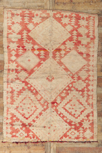 5 x 8 Vintage Moroccan Rug 21325