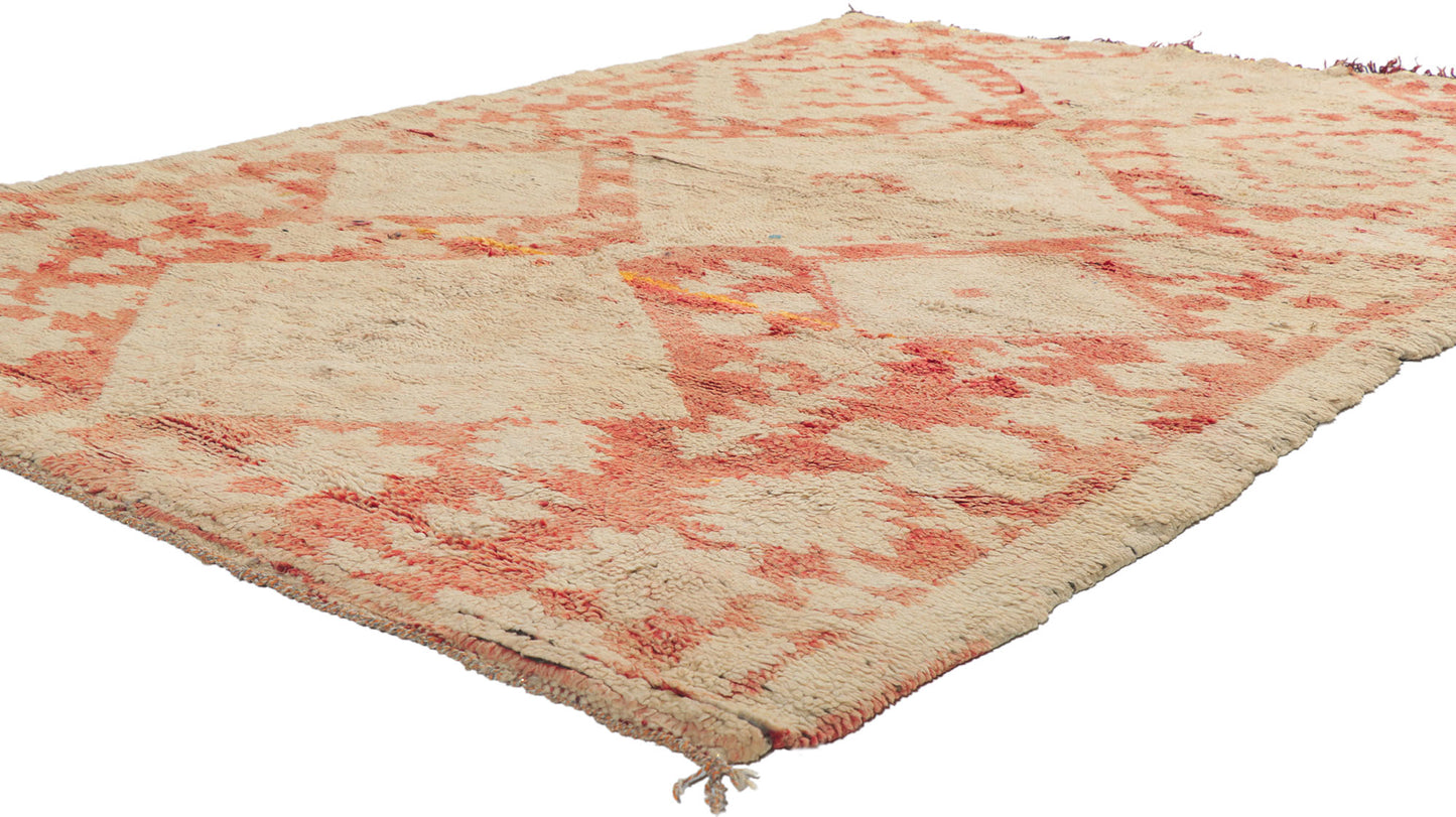 5 x 8 Vintage Moroccan Rug 21325