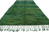 7 x 15 Vintage Green Beni Mrirt Moroccan Rug 21327