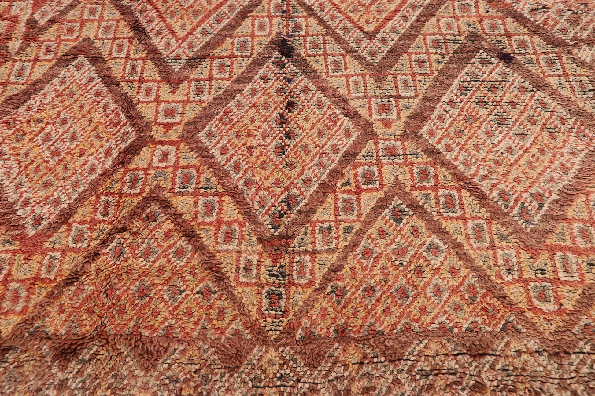 6 x 10 Vintage Beni MGuild Moroccan Rug 21330