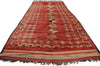 6 x 13 Vintage Red Taznakht Moroccan Rug 21332