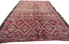 6 x 12 Vintage Purple Beni MGuild Moroccan Rug 21336