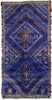 7 x 13 Vintage Blue Beni MGuild Moroccan Rug 21337