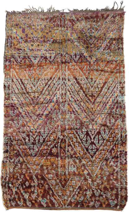 6 x 9 Vintage Moroccan Rug 21342