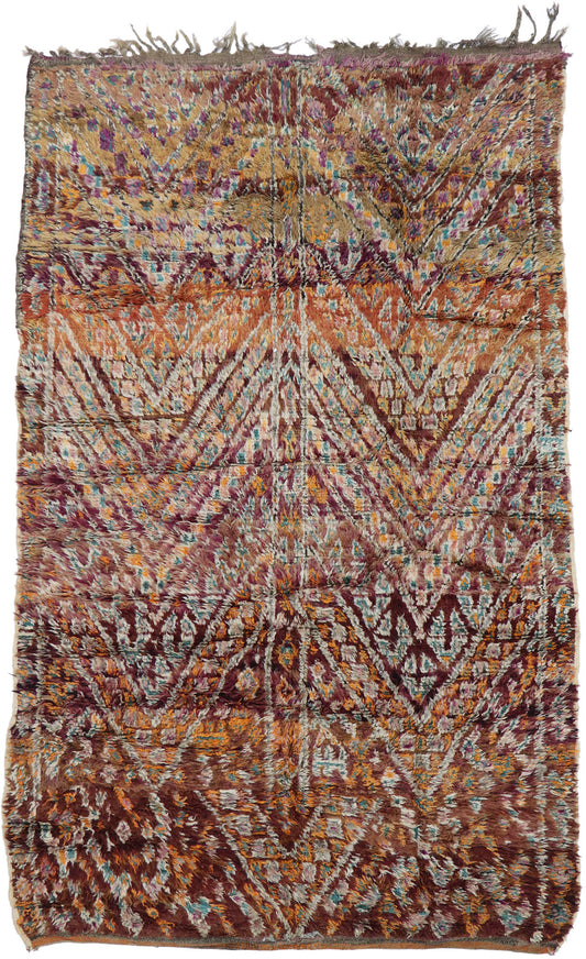 6 x 9 Vintage Moroccan Rug 21342