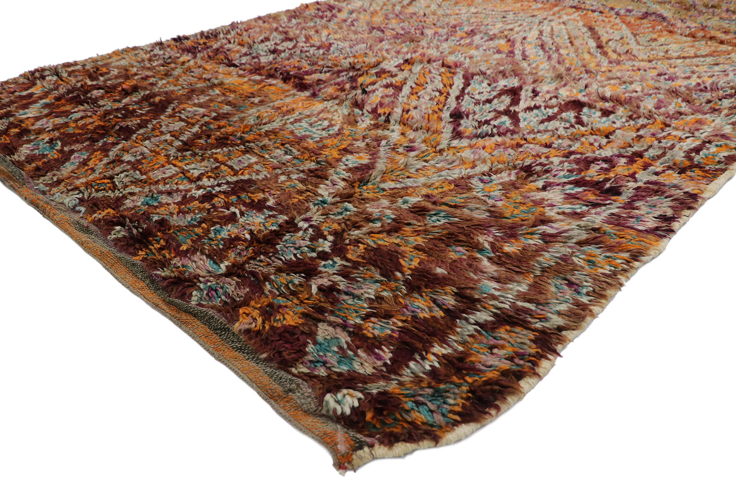 6 x 9 Vintage Moroccan Rug 21342