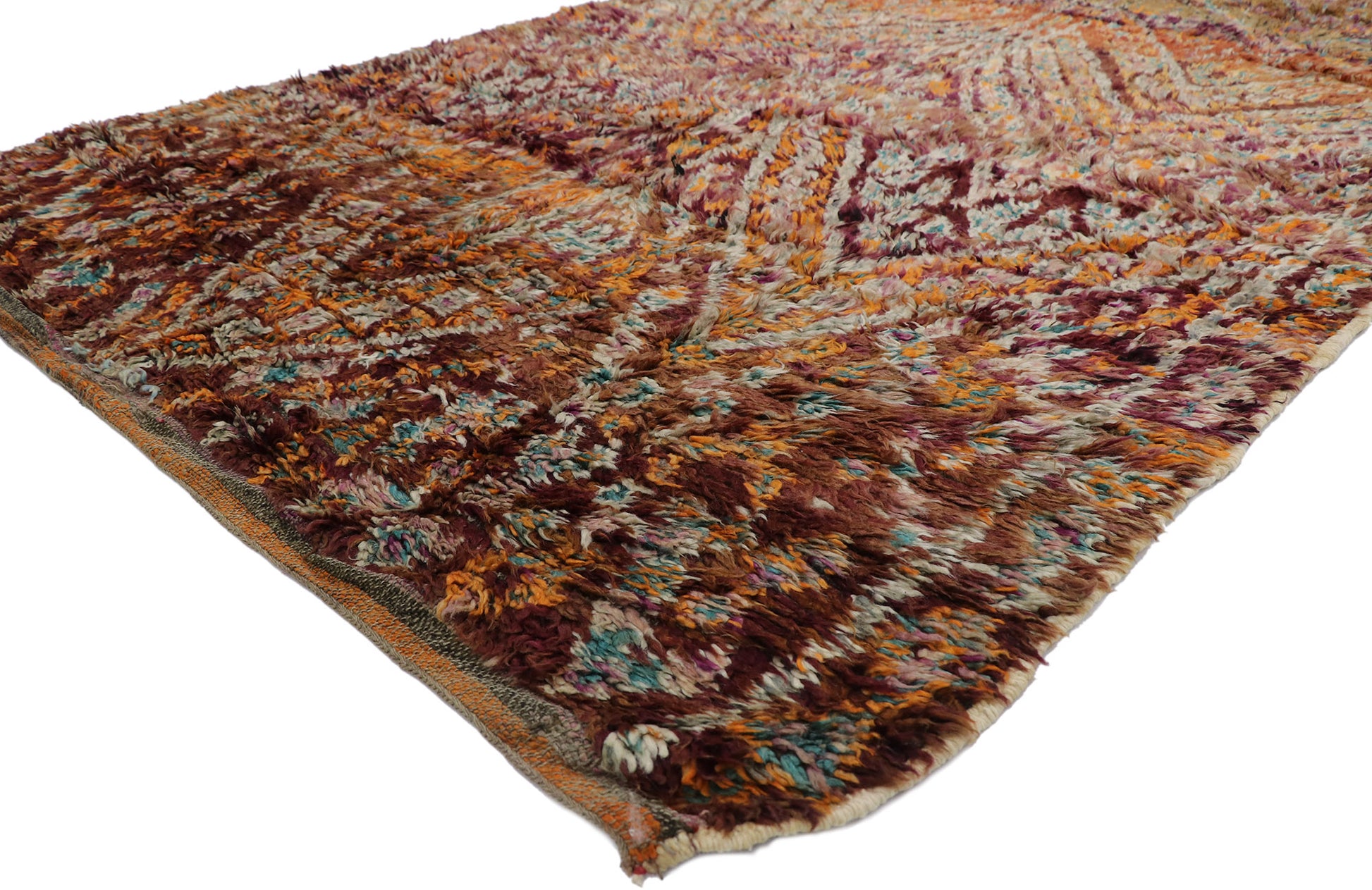 6 x 9 Vintage Moroccan Rug 21342