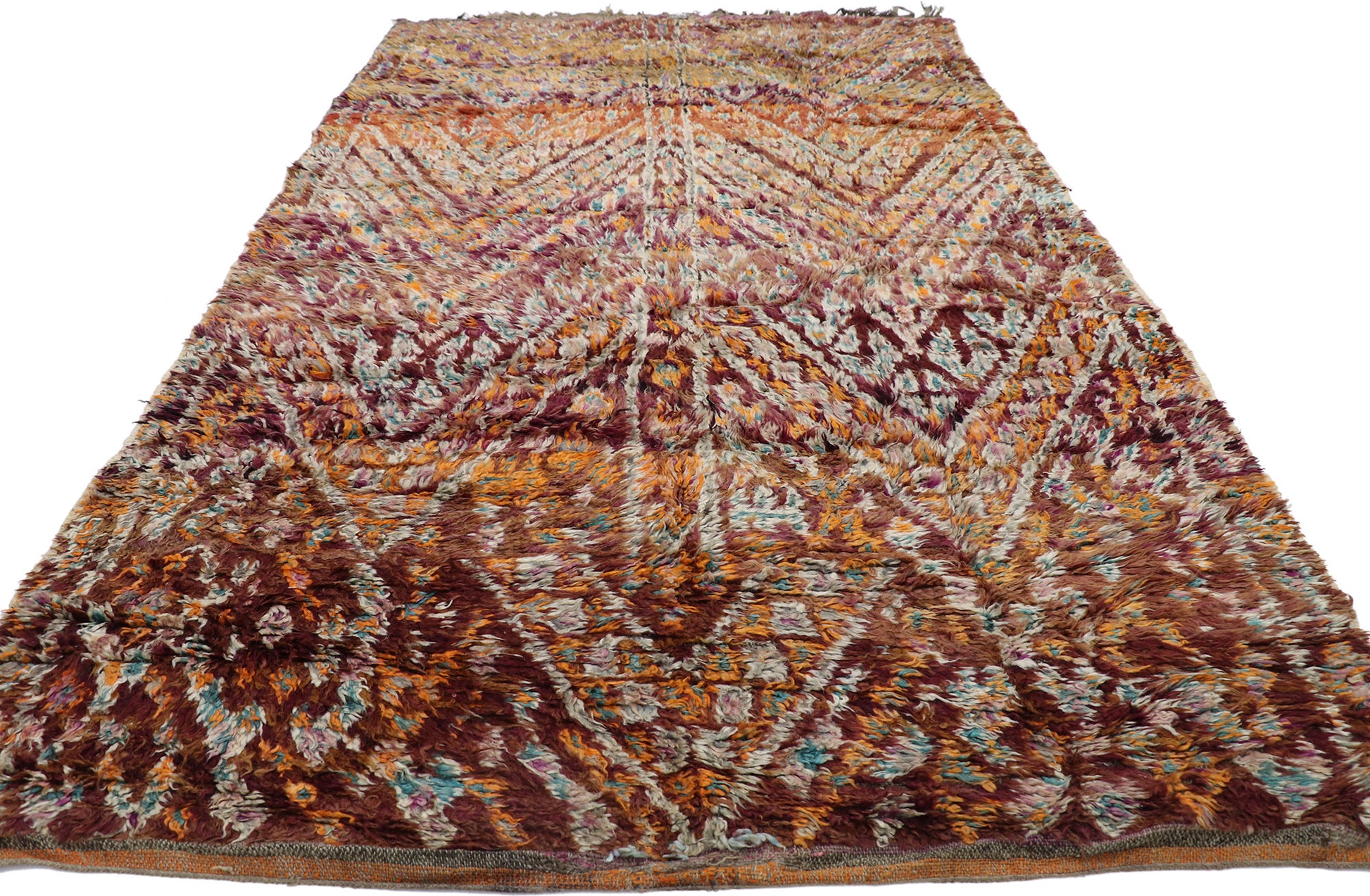 6 x 9 Vintage Moroccan Rug 21342