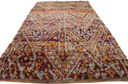 6 x 9 Vintage Moroccan Rug 21342
