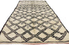 6 x 12 Vintage Moroccan Beni Ourain Rug 21362