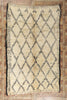 7 x 12 Vintage Moroccan Beni Ourain Rug 21364