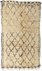 6 x 10 Vintage Moroccan Beni Ourain Rug 21365