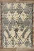 7 x 10 Vintage Moroccan Beni Ourain Rug 21368