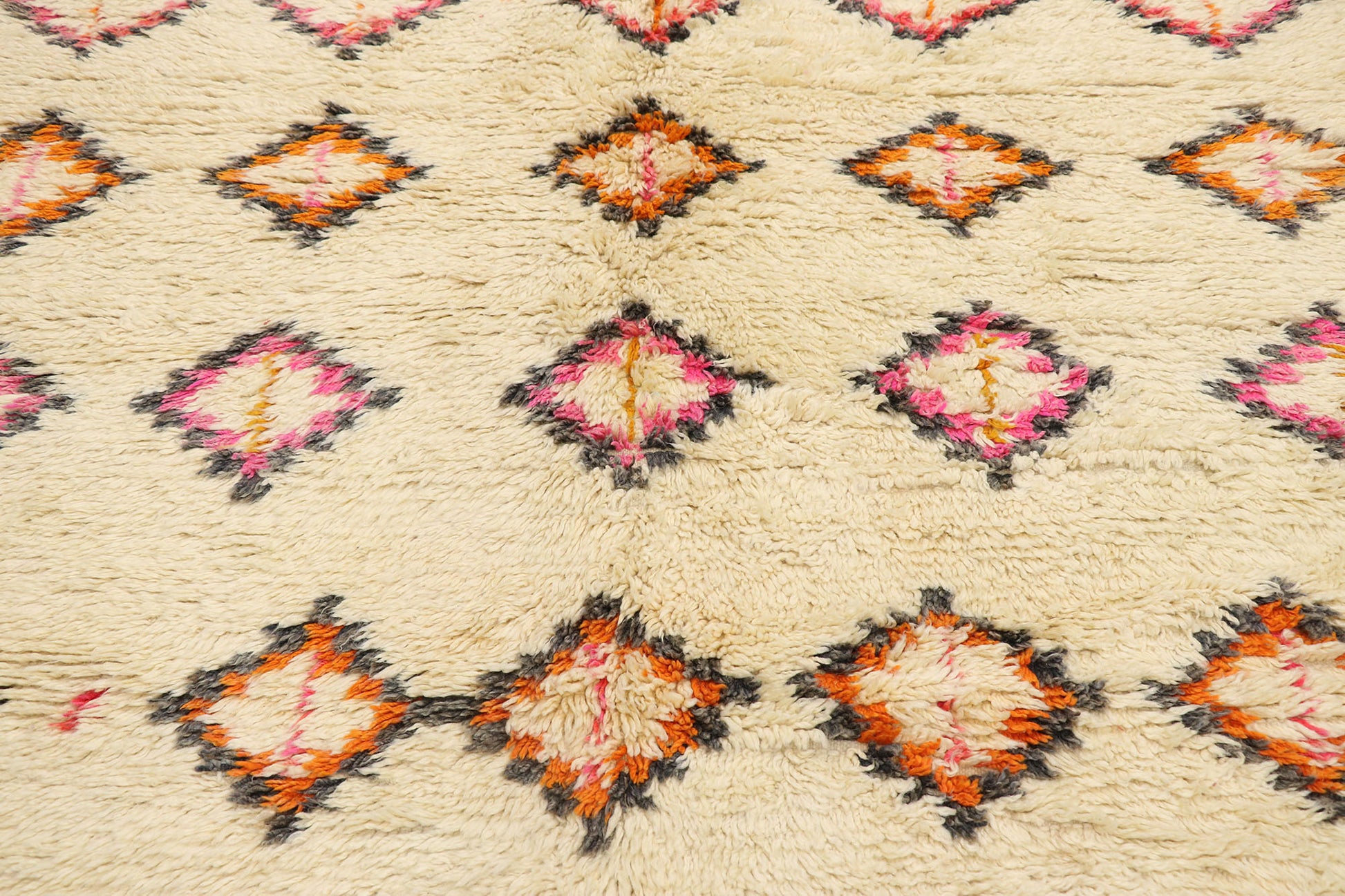6 x 10 Vintage Beni Ourain Moroccan Rug 21378