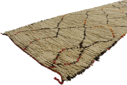 4 x 17 Vintage Moroccan Azilal Runner 21381