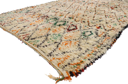 6 x 11 Vintage Moroccan Beni Ourain Rug 21386