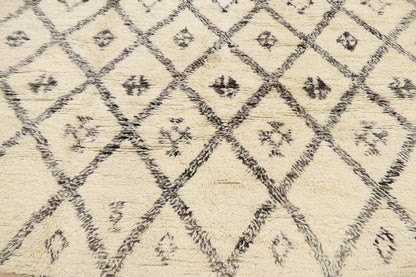 6 x 11 Vintage Moroccan Beni Ourain Rug 21389