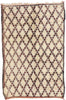 6 x 9 Vintage Moroccan Beni Ourain Rug 21392