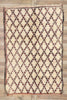 6 x 9 Vintage Moroccan Beni Ourain Rug 21392