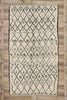 7 x 12 Vintage Moroccan Beni Ourain Rug 21393