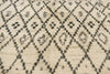 7 x 12 Vintage Moroccan Beni Ourain Rug 21393
