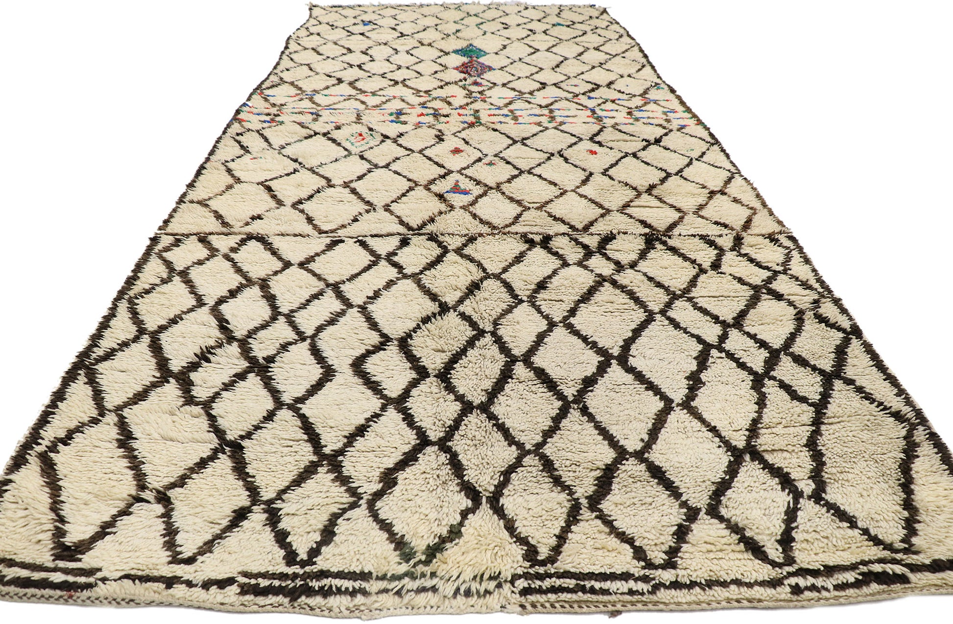 6 x 15 Vintage Moroccan Azilal Rug 21398