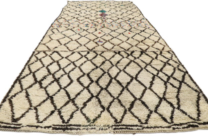 6 x 15 Vintage Moroccan Azilal Rug 21398