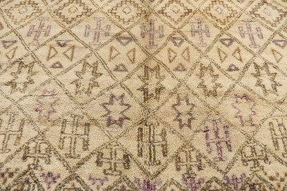 7 x 12 Vintage Moroccan Beni Ourain Rug 21401