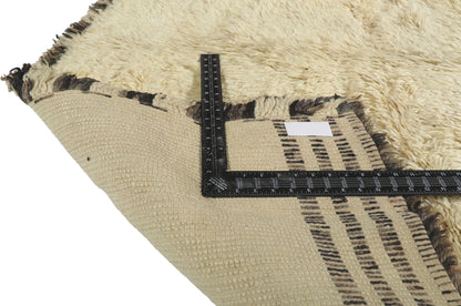 6 x 13 Vintage Moroccan Beni Ourain Rug 21410