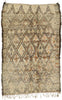 7 x 10 Vintage Moroccan Beni Ourain Rug 21412