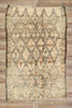 7 x 10 Vintage Moroccan Beni Ourain Rug 21412