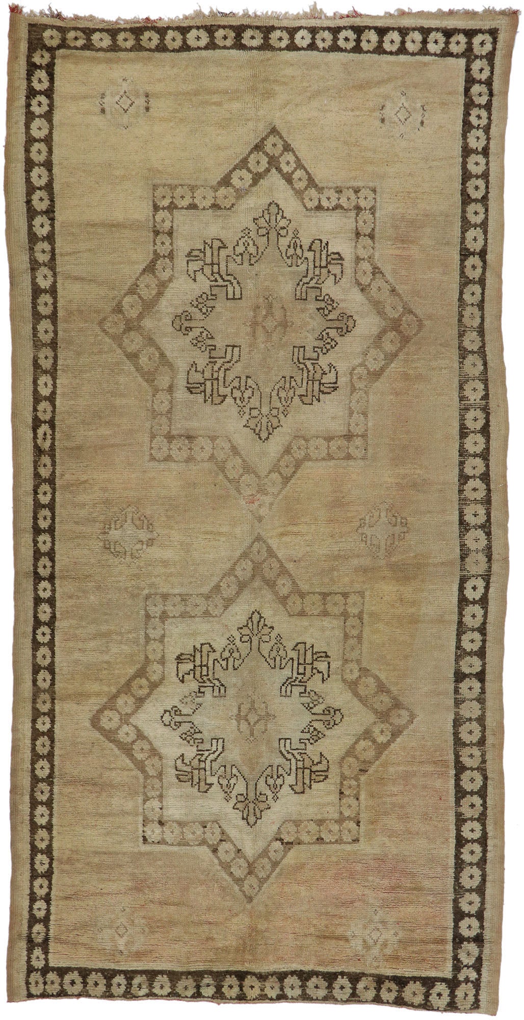 6 x 12 Vintage Taznakht Moroccan Rug 21421