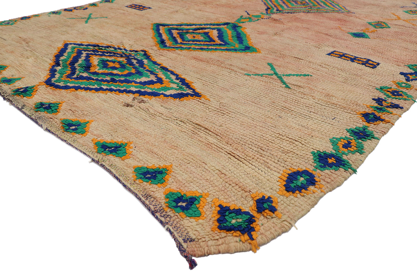 7 x 9 Vintage Boujad Moroccan Rug 21437