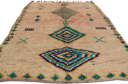 7 x 9 Vintage Boujad Moroccan Rug 21437
