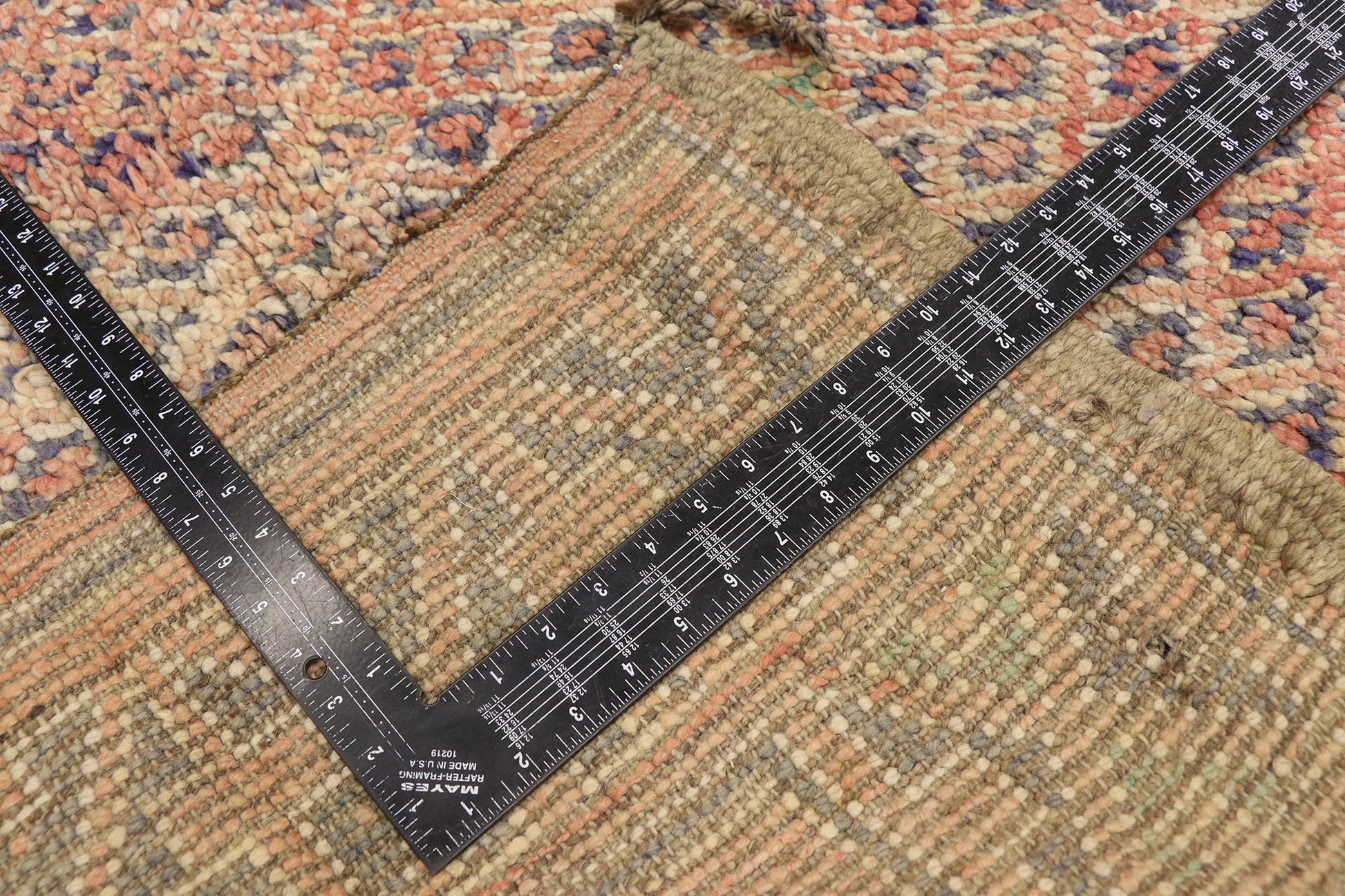 7 x 14 Vintage Beni MGuild Moroccan Rug 21438