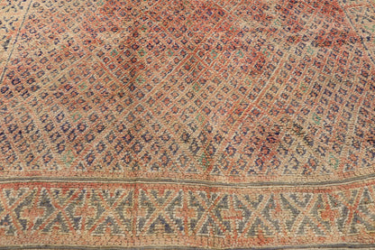 7 x 14 Vintage Beni MGuild Moroccan Rug 21438