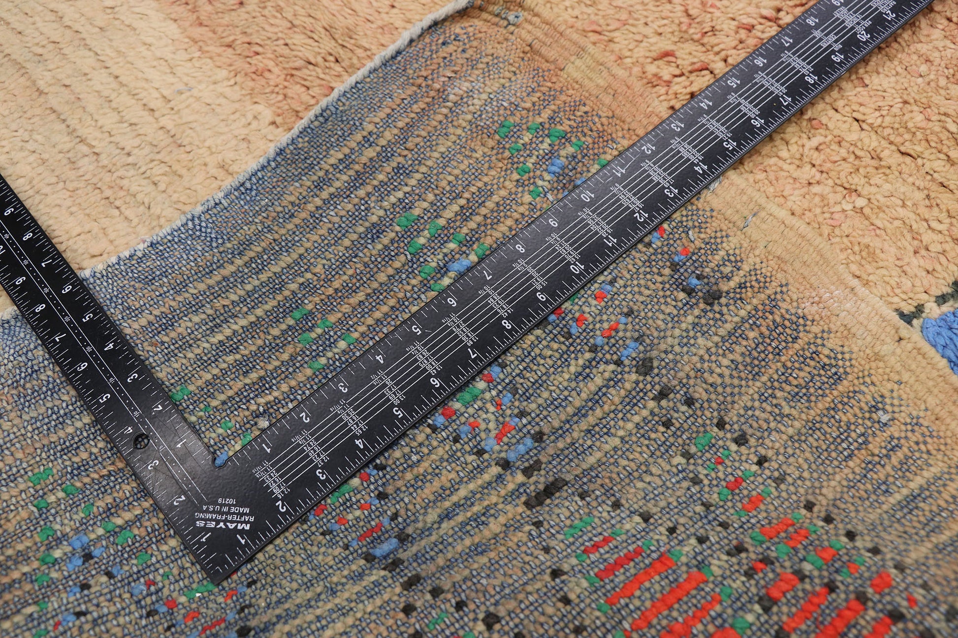 6 x 12 Vintage Boujad Moroccan Rug 21441