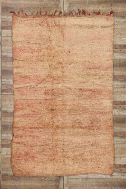 6 x 10 Vintage Beni Mrirt Moroccan Rug 21443