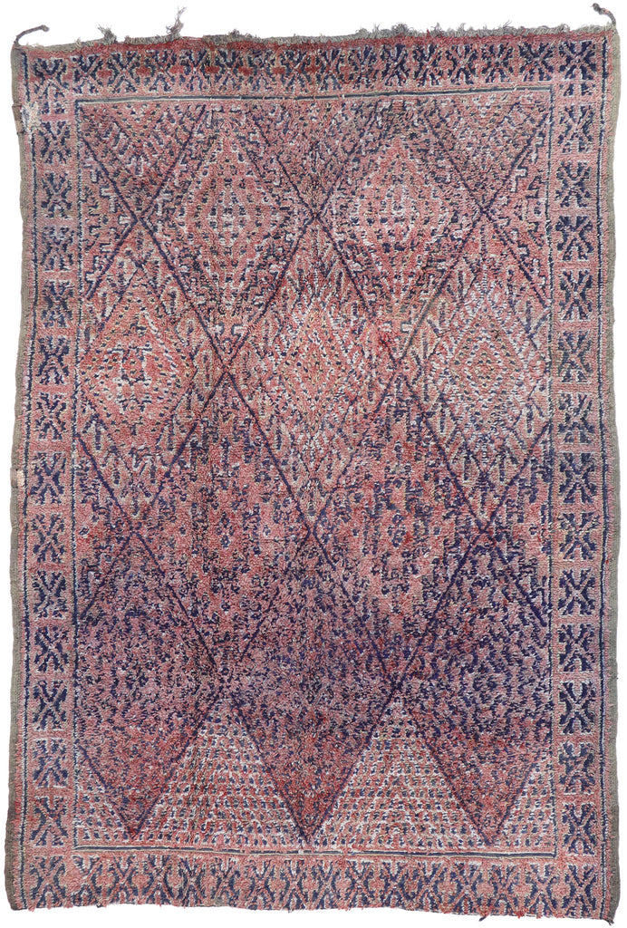 7 x 10 Vintage Zayane Moroccan Rug 21447