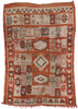 6 x 9 Vintage Boujad Moroccan Rug 21448