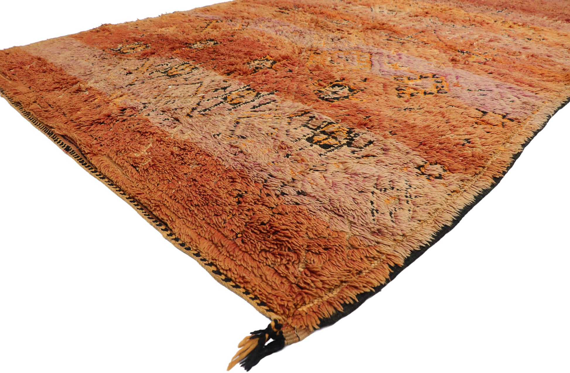 6 x 11 Vintage Zayane Moroccan Rug 21452