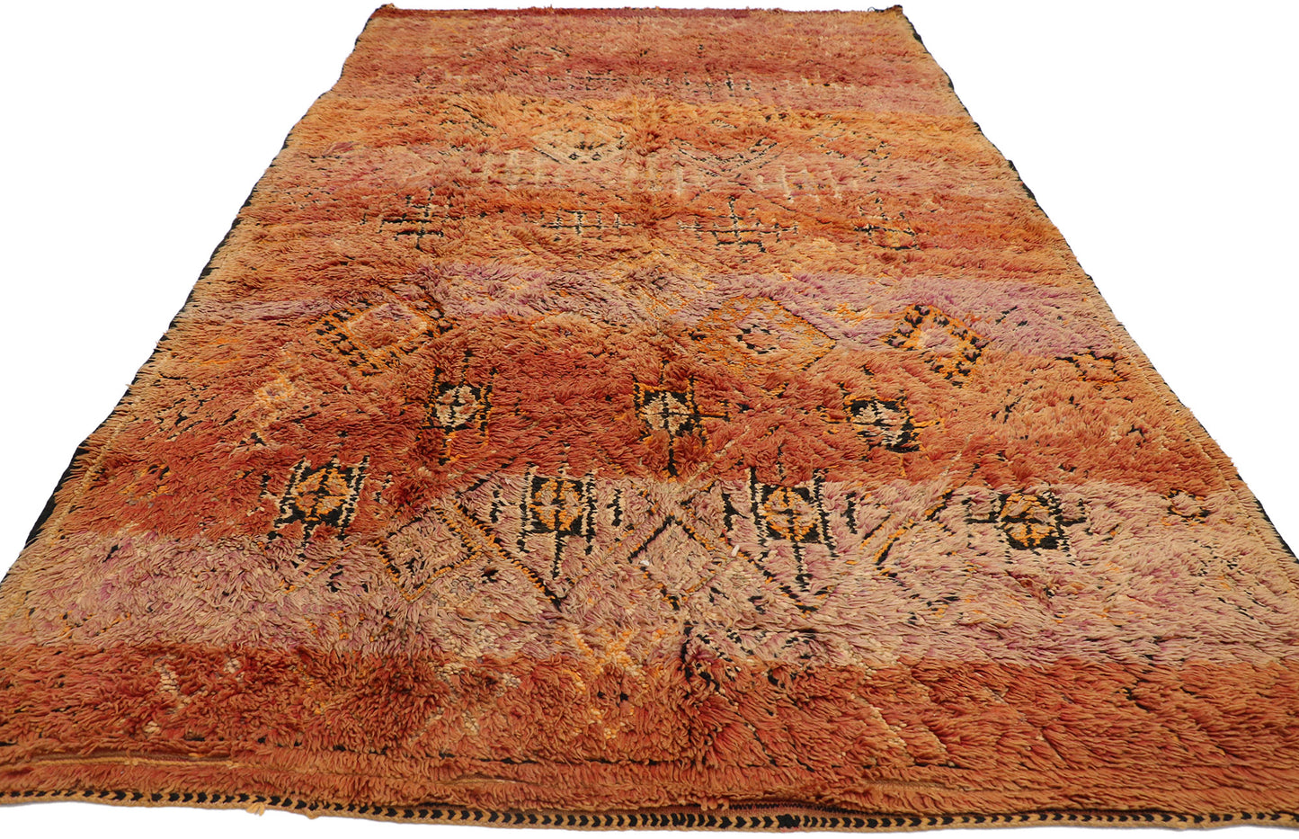 6 x 11 Vintage Zayane Moroccan Rug 21452