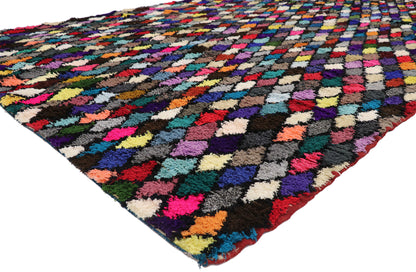 7 x 10 Vintage Moroccan Azilal Rug 21456