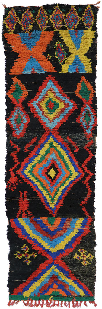 3 x 10 Vintage Boujad Moroccan Runner 21469