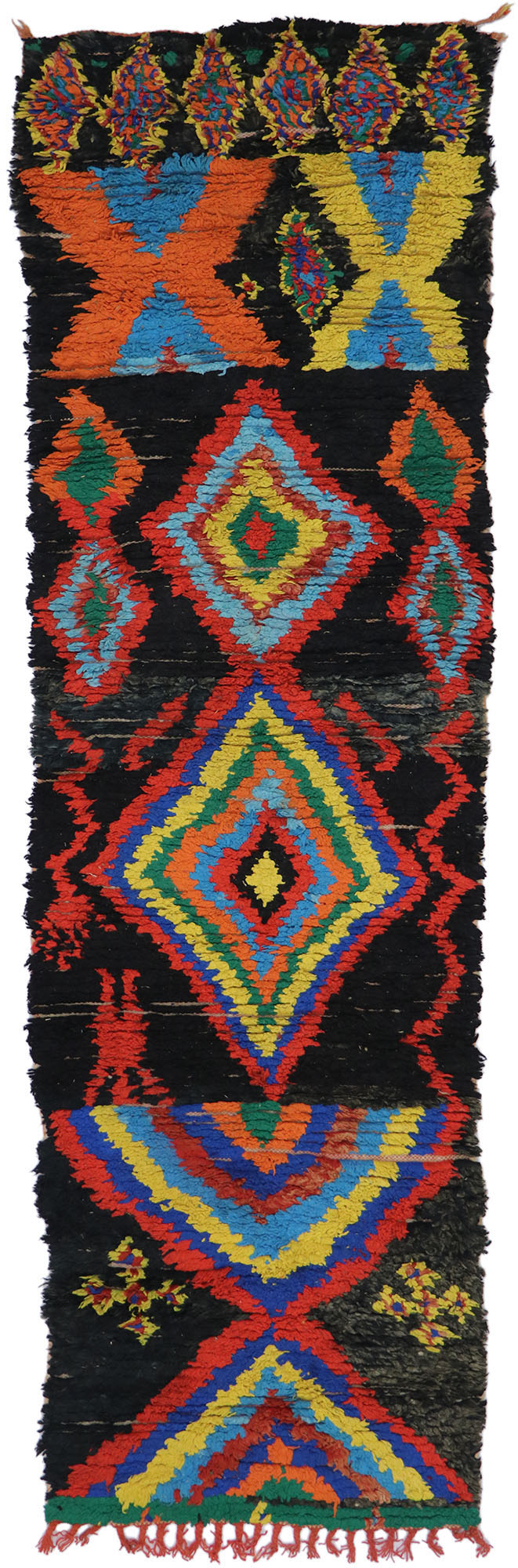 3 x 10 Vintage Boujad Moroccan Runner 21469