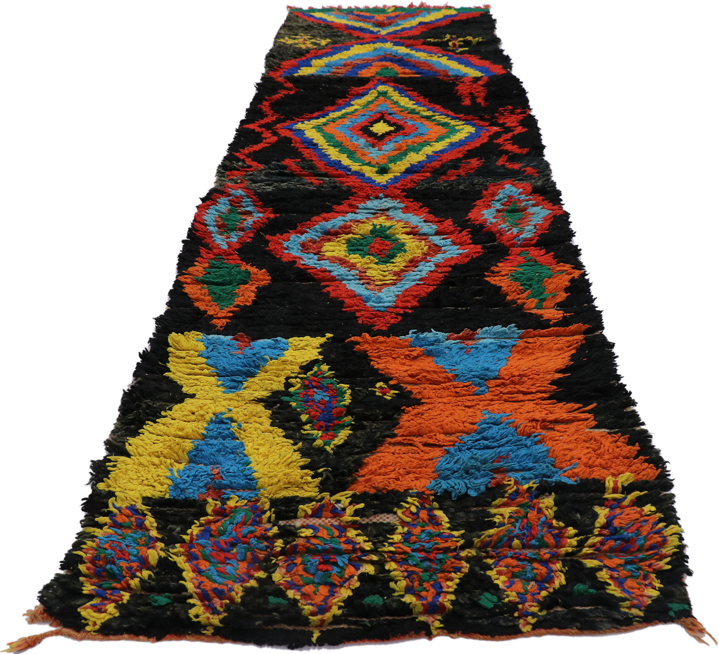 3 x 10 Vintage Boujad Moroccan Runner 21469