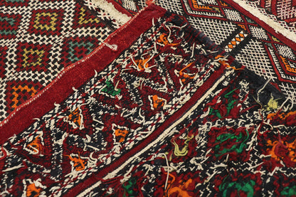 5 x 8 Vintage Zemmour Moroccan Kilim Rug 21471