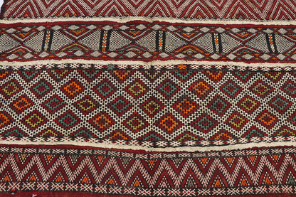 5 x 8 Vintage Zemmour Moroccan Kilim Rug 21471